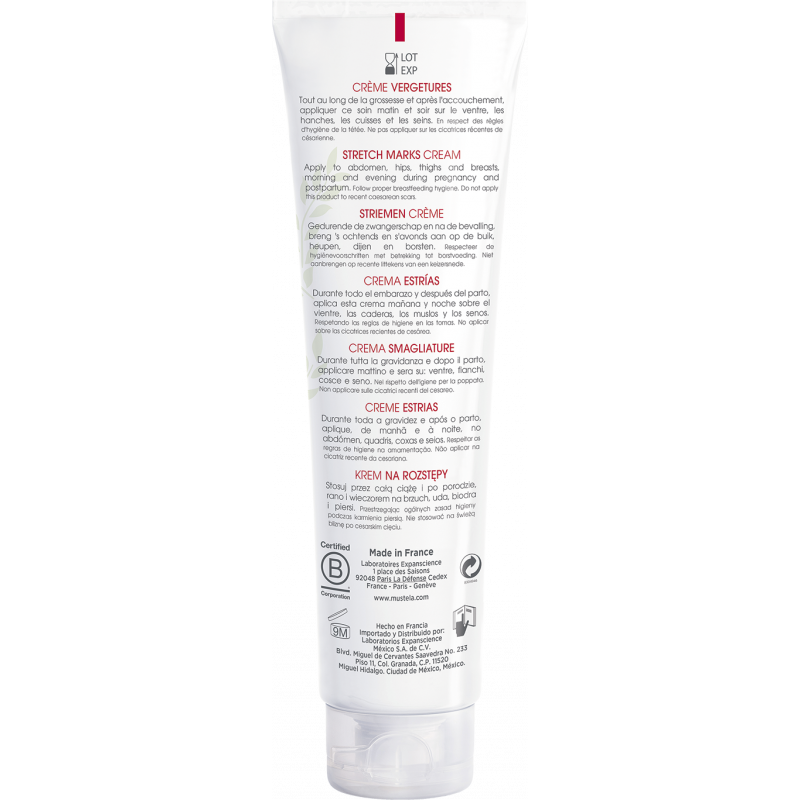 Mustela Maternité Crème vergetures avec parfum – Paramarket.com
