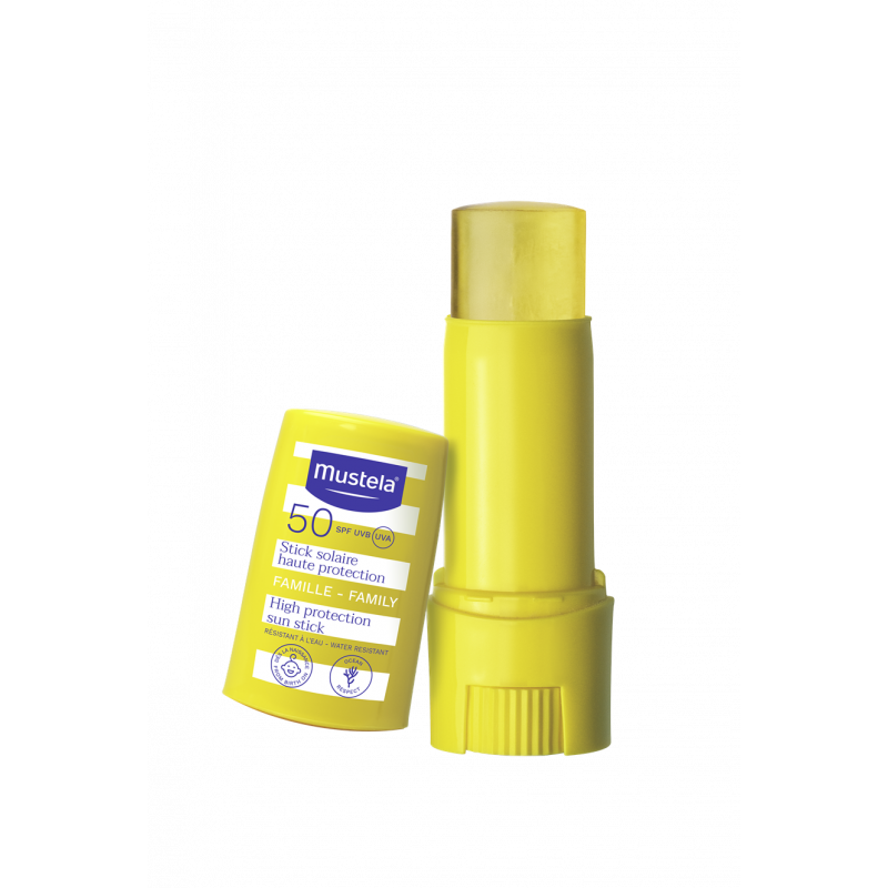 Mustela Solaire Stick haute protection SPF50 à l'huile d'avocat – Paramarket.com