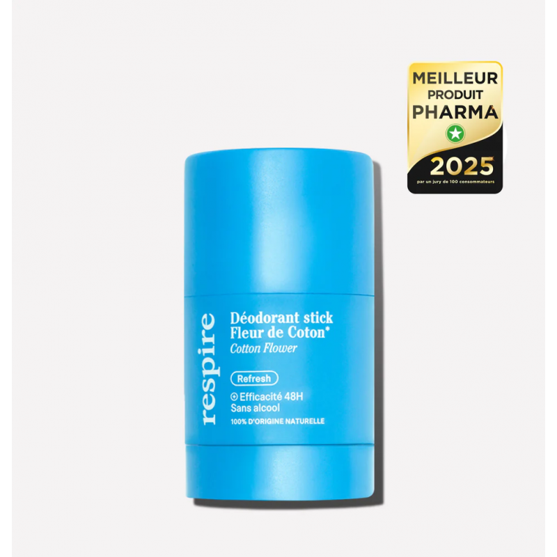 Respire Déodorant Stick Fleur de coton – Paramarket.com