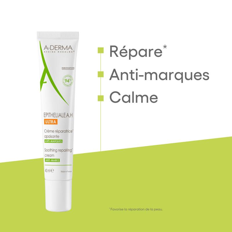 A-Derma EPITHELIALE A.H Ultra Crème réparatrice apaisante anti-marques – Paramarket.com