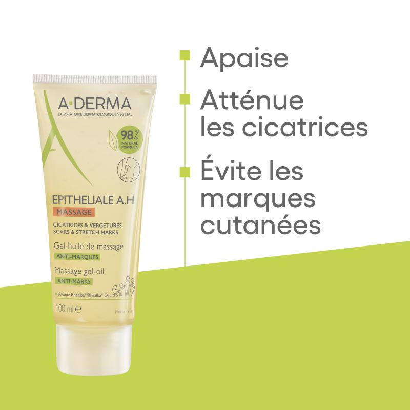 A-Derma Epitheliale A.H Massage Gel-Huile De Massage Anti-Marques – Paramarket.com
