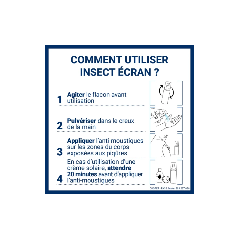Insect-Ecran Anti-Moustique Zones Infestées – Paramarket.com