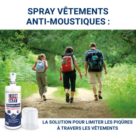 Insect-Ecran Spray Vêtements & Tissus – Paramarket.com Insect-Ecran Spray Vêtements & Tissus – Paramarket.com