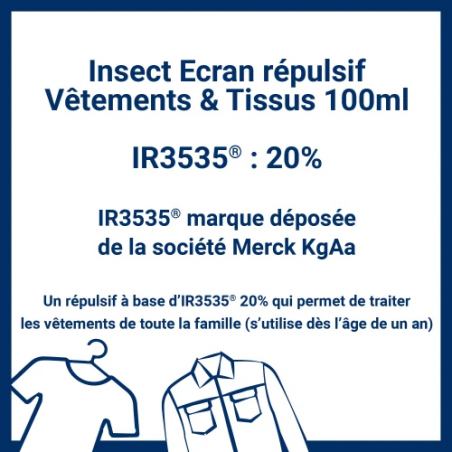 Insect-Ecran Spray Vêtements & Tissus – Paramarket.com Insect-Ecran Spray Vêtements & Tissus – Paramarket.com