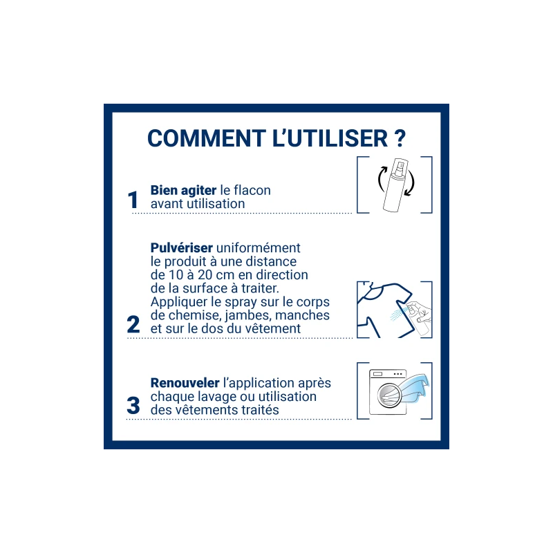 Insect-Ecran Spray Vêtements & Tissus – Paramarket.com
