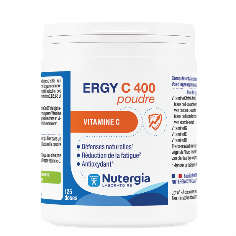 Ergy C Plus des laboratoires Nutergia - Paramarket.com