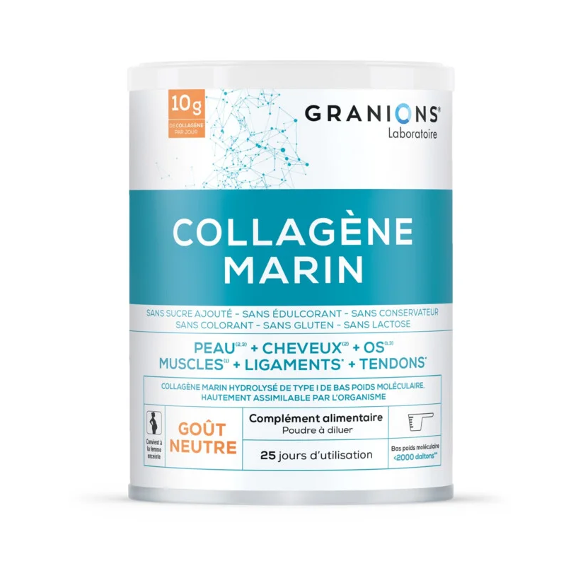 Granions Collagène Marin Type 1 Gout neutre - Paramarket.com