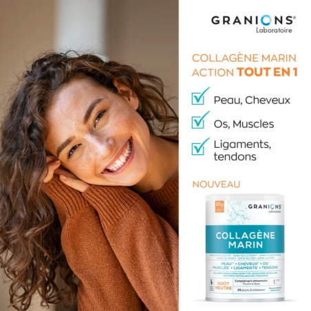 Granions Collagène Marin Type 1 Gout neutre - Paramarket.com Granions Collagène Marin Type 1 Gout neutre - Paramarket.com