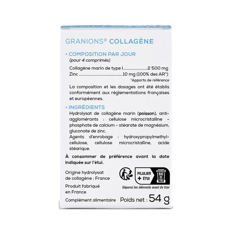 Granions Collagène Marin 2500mg Type 1 – Paramarket.com