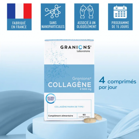 Granions Collagène Marin 2500mg Type 1 – Paramarket.com Granions Collagène Marin 2500mg Type 1 – Paramarket.com