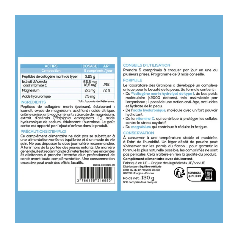 Granions Collagene+ Beauté 3.25g Gout Cerise – Paramarket.com