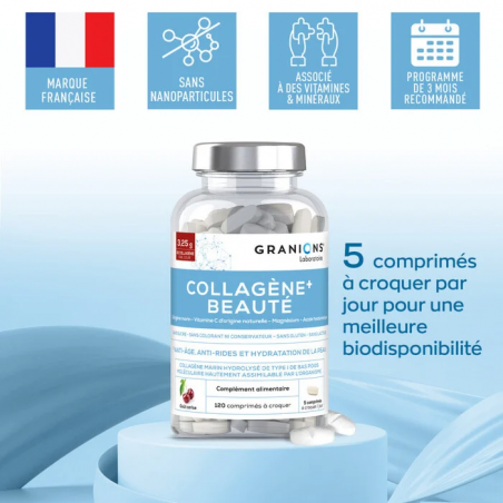 Granions Collagene+ Beauté 3.25g Gout Cerise – Paramarket.com Granions Collagene+ Beauté 3.25g Gout Cerise – Paramarket.com
