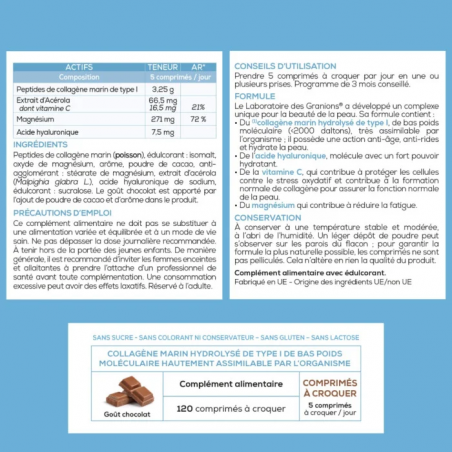 Granions Collagene+ Beauté 3.25g Gout Chocolat – Paramarket.com Granions Collagene+ Beauté 3.25g Gout Chocolat – Paramarket.com