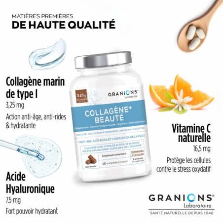 Granions Collagene+ Beauté 3.25g Gout Chocolat – Paramarket.com Granions Collagene+ Beauté 3.25g Gout Chocolat – Paramarket.com