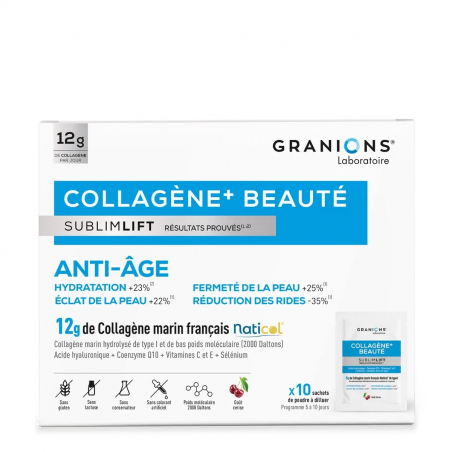 Granions Collagene+ Sublimlift Sachet 12g Gout cerise - Paramarket.com Granions Collagene+ Sublimlift Sachet 12g Gout cerise - Paramarket.com