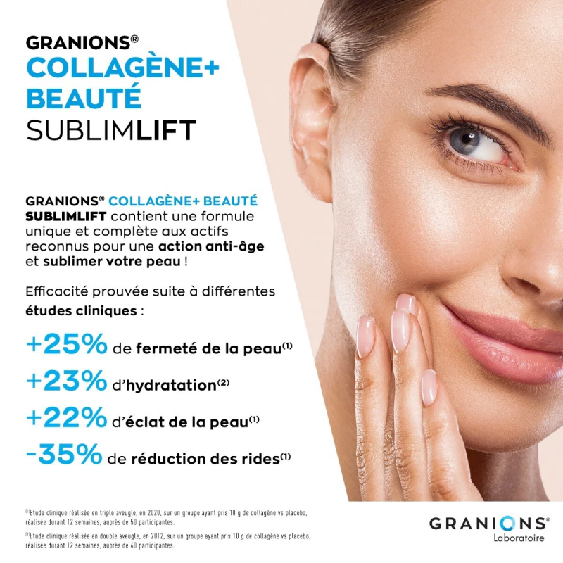 Granions Collagene+ Sublimlift Sachet 12g Gout cerise - Paramarket.com