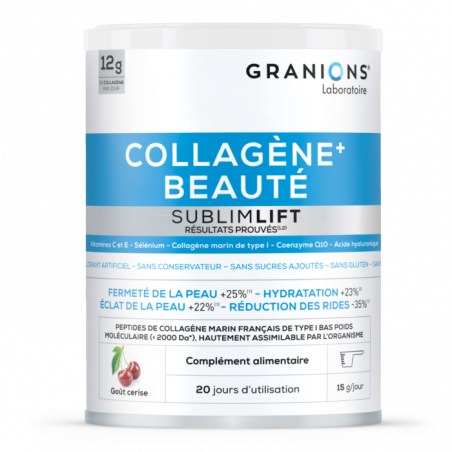 Granions Collagene+ Sublimlift Beauté Poudre Gout Cerise – Paramarket.com Granions Collagene+ Sublimlift Beauté Poudre Gout Cerise – Paramarket.com