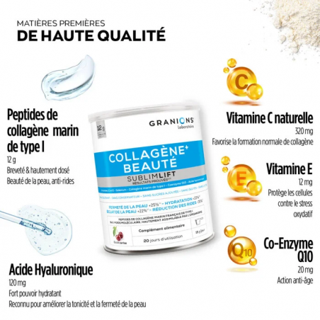 Granions Collagene+ Sublimlift Beauté Poudre Gout Cerise – Paramarket.com Granions Collagene+ Sublimlift Beauté Poudre Gout Cerise – Paramarket.com