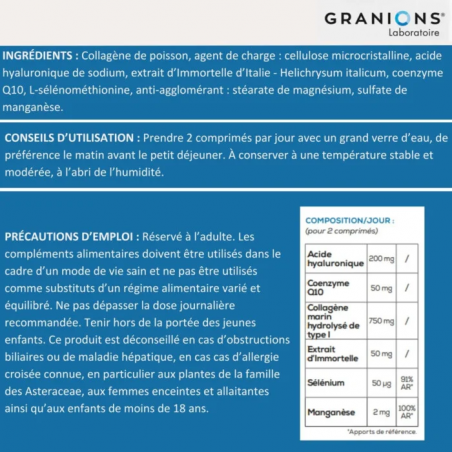 Granions Collagène Complexe Anti-âge Acide hyaluronique & Coenzyme Q10 – Paramarket.com Granions Collagène Complexe Anti-âge Acide hyaluronique & Coenzyme Q10 – Paramarket.com