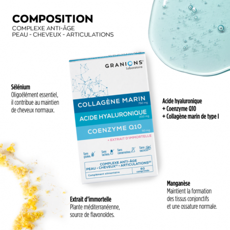Granions Collagène Complexe Anti-âge Acide hyaluronique & Coenzyme Q10 – Paramarket.com Granions Collagène Complexe Anti-âge Acide hyaluronique & Coenzyme Q10 – Paramarket.com