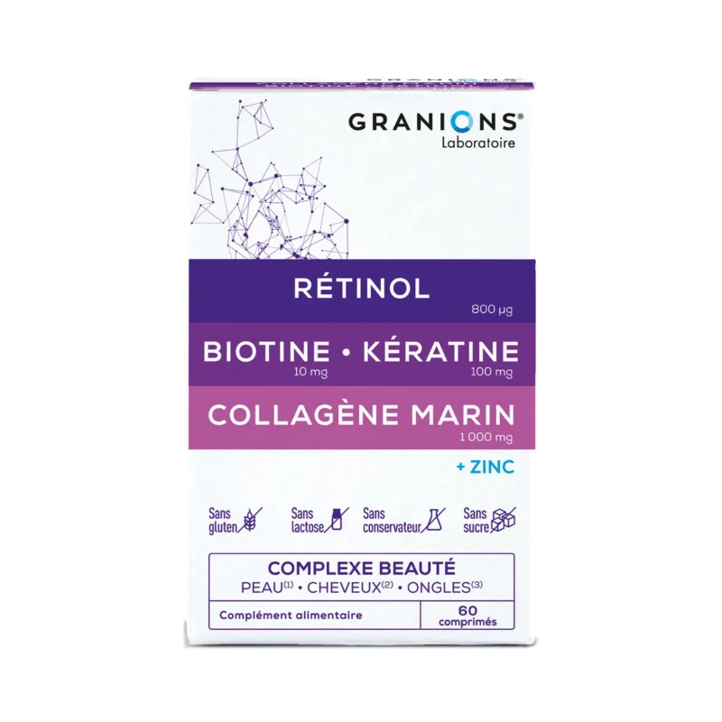 Granions Collagene Complexe Beauté Peau Cheveux Ongles – Paramarket.com