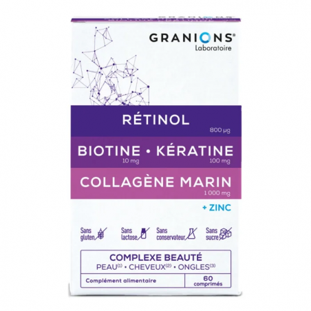 Granions Collagene Complexe Beauté Peau Cheveux Ongles – Paramarket.com Granions Collagene Complexe Beauté Peau Cheveux Ongles – Paramarket.com
