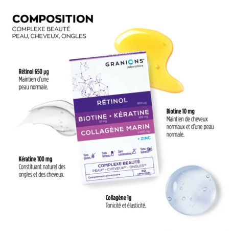 Granions Collagene Complexe Beauté Peau Cheveux Ongles – Paramarket.com Granions Collagene Complexe Beauté Peau Cheveux Ongles – Paramarket.com