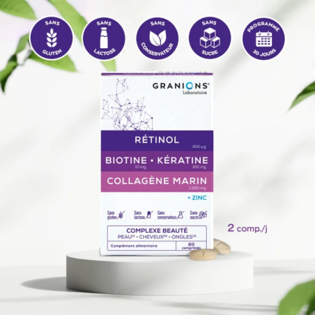 Granions Collagene Complexe Beauté Peau Cheveux Ongles – Paramarket.com Granions Collagene Complexe Beauté Peau Cheveux Ongles – Paramarket.com