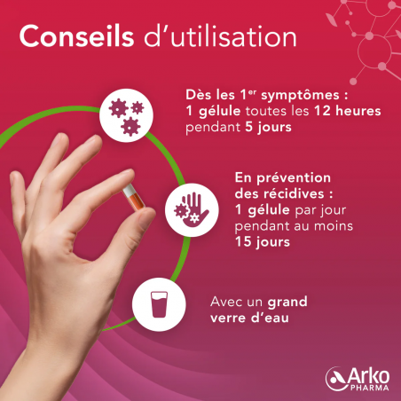 Arkopharma Cys-Control Ultra Gélules - Paramarket.com Arkopharma Cys-Control Ultra Gélules - Paramarket.com