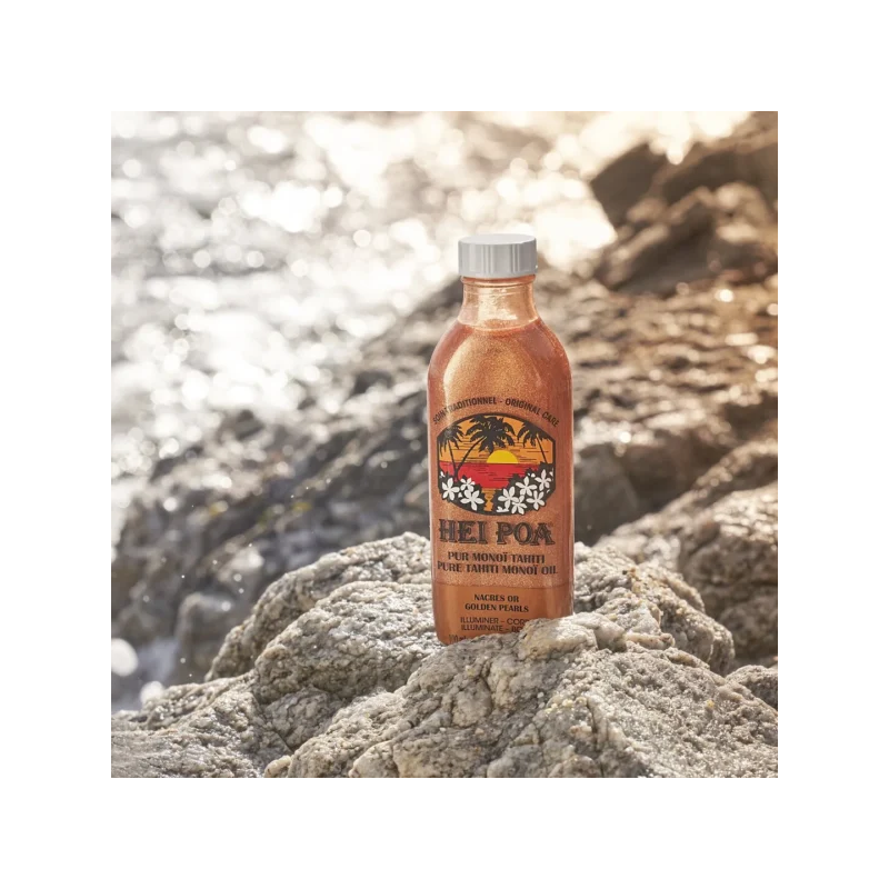 Hei Poa Pur Monoï Tiaré Nacres Or – Paramarket.com