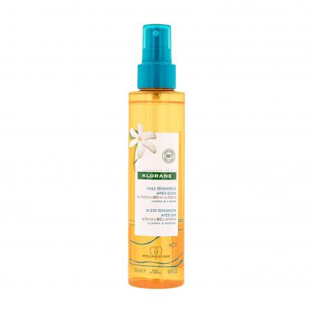 Klorane Huile Réparatrice Après-Soleil au Monoï & Tamanu Bio - Paramarket.com