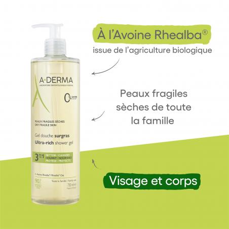 Aderma Gel Douche Surgras Nourrissant – Paramarket.com