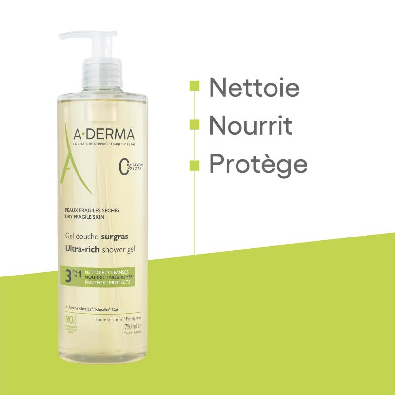 Aderma Gel Douche Surgras Nourrissant – Paramarket.com
