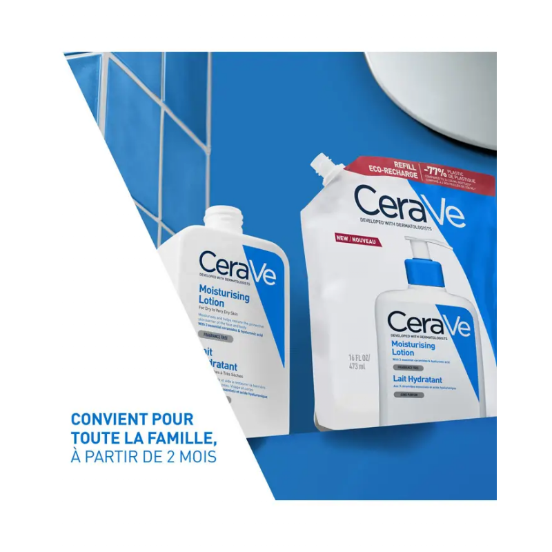 Cerave Lait Hydratant Quotidien Eco-Recharge – Paramarket.com