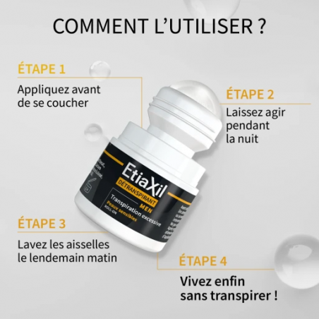Etiaxil Détranspirant Men Peaux Sensibles Roll-On – Paramarket.com Etiaxil Détranspirant Men Peaux Sensibles Roll-On – Paramarket.com