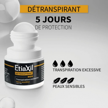 Etiaxil Détranspirant Men Peaux Sensibles Roll-On – Paramarket.com Etiaxil Détranspirant Men Peaux Sensibles Roll-On – Paramarket.com