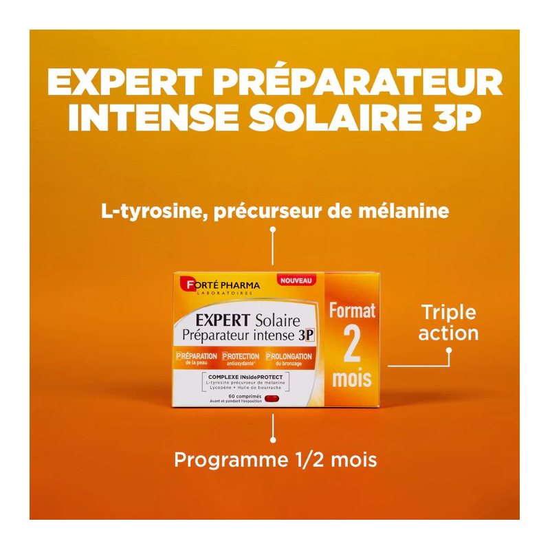 Forte Pharma Expert Solaire Préparateur Intense 3P – Paramarket.com