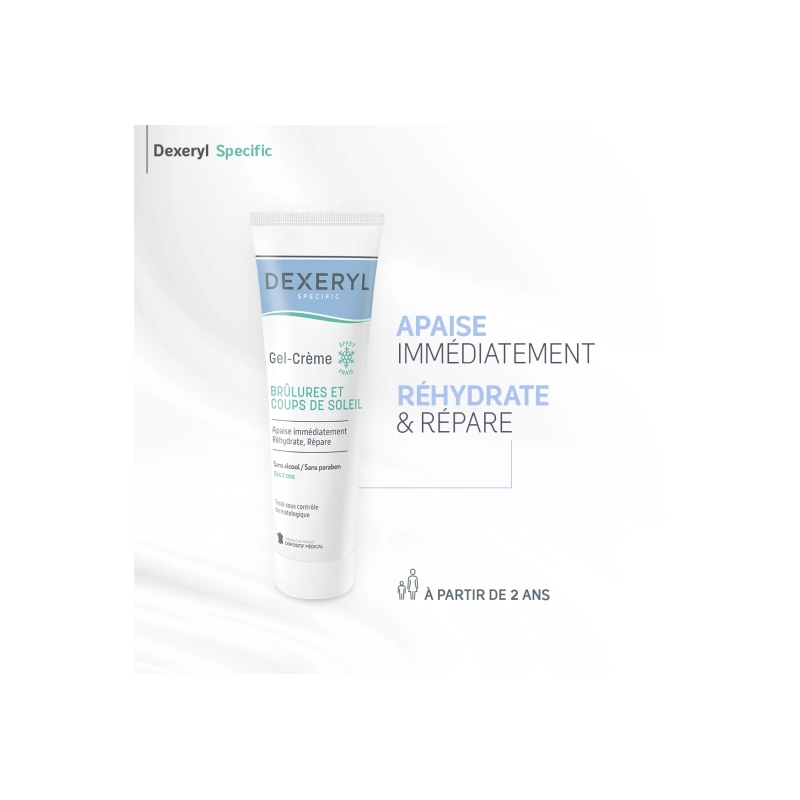 Dexeryl Spécific Brûlures Coups de Soleil - Paramarket.com
