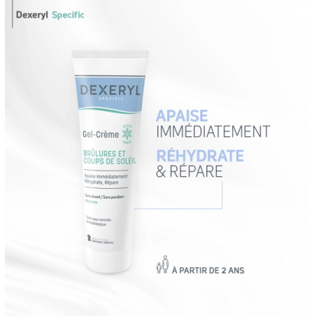 Dexeryl Spécific Brûlures Coups de Soleil - Paramarket.com