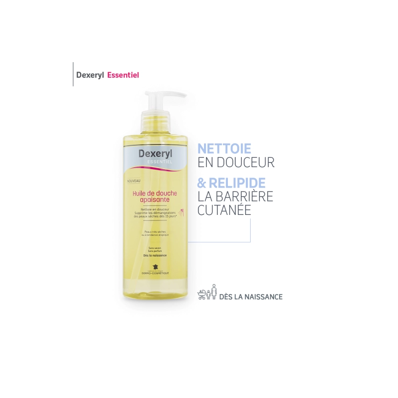 Dexeryl Huile de douche Apaisante – Paramarket.com