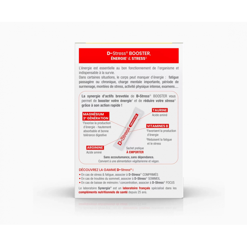 Synergia D-Stress Booster Poudre - Paramarket.com