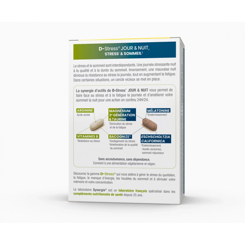 Synergia D-Stress Jour & Nuit - Paramarket.com