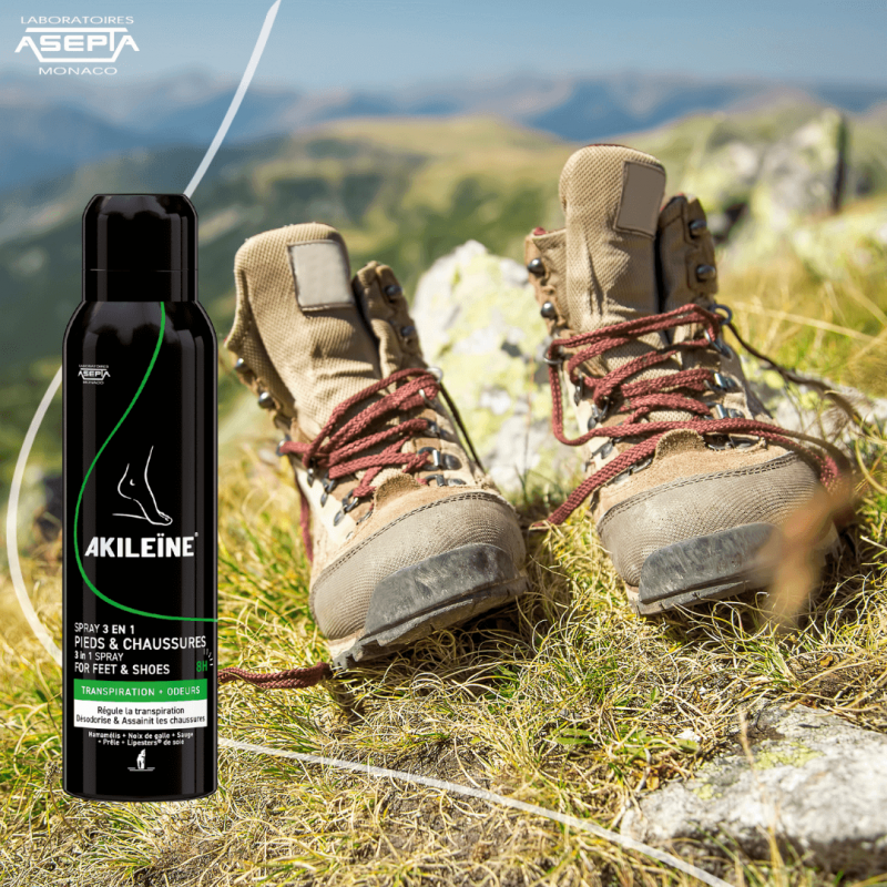 Akileine Spray Noir 3 En 1 Pieds & Chaussures – Paramarket.com