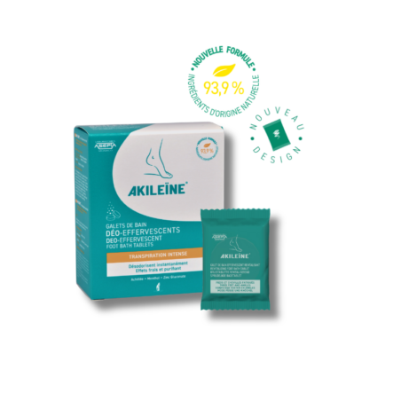Akileine Vert Galets de Bain Déo Effervescents – Paramarket.com