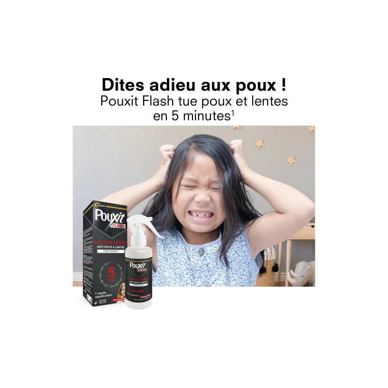 Pouxit Flash Lotion Anti-Poux en spray – Paramarket.com