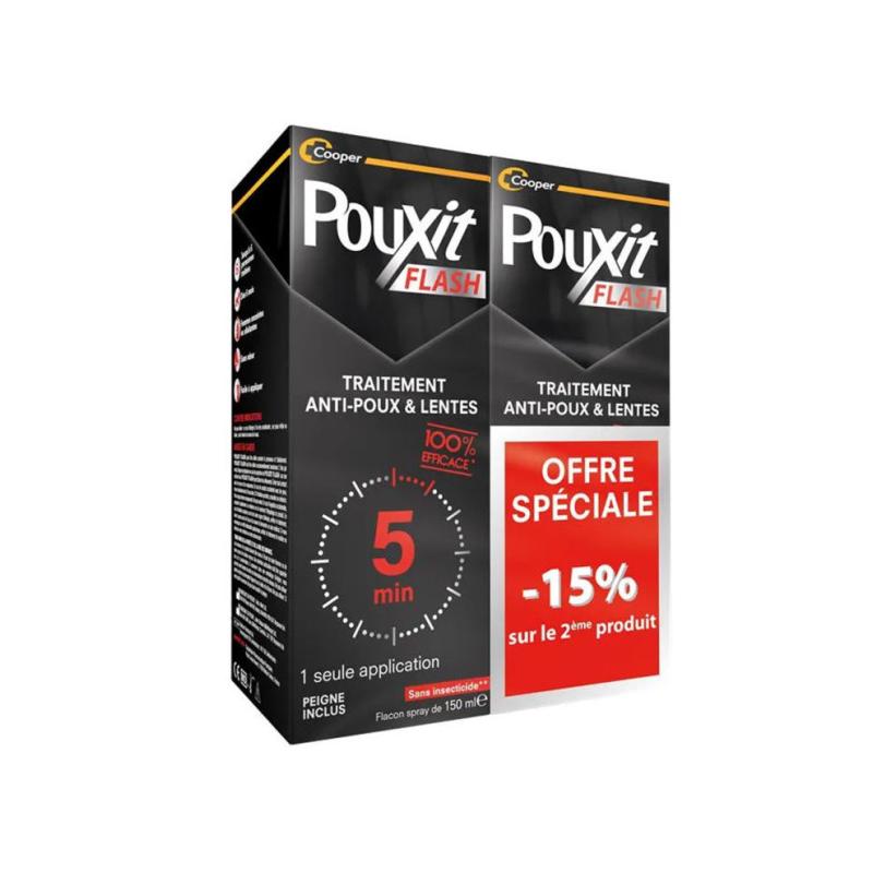 Pouxit Flash Lotion Anti-Poux en spray – Paramarket.com