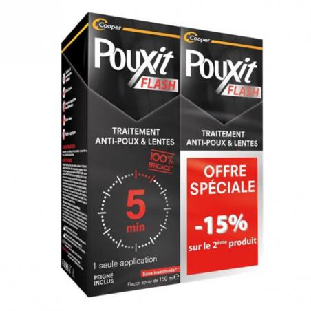 Pouxit Flash Lotion Anti-Poux en spray – Paramarket.com
