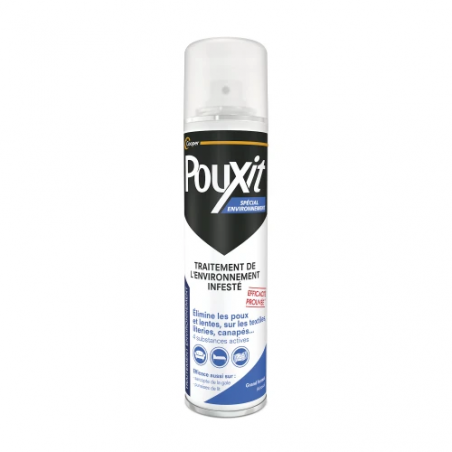 Pouxit Environnement Aérosol Anti-Poux & Anti-Punaises de lit – Paramarket.com