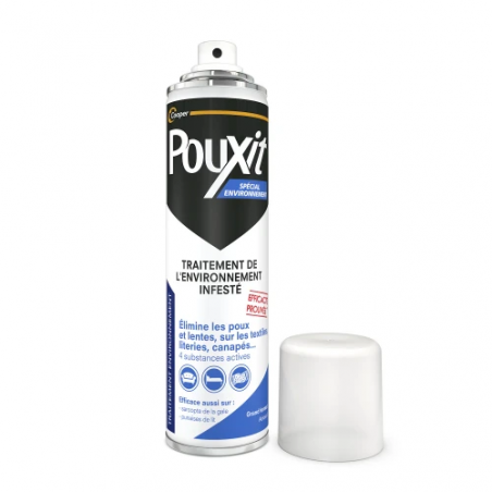Pouxit Environnement Aérosol Anti-Poux & Anti-Punaises de lit – Paramarket.com