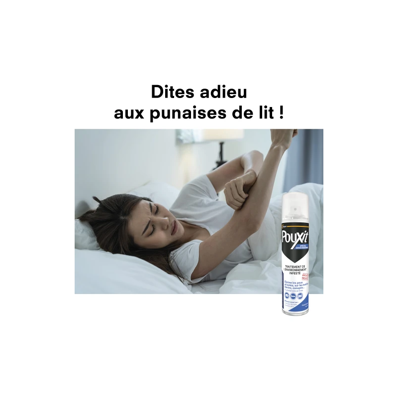 Pouxit Environnement Aérosol Anti-Poux & Anti-Punaises de lit – Paramarket.com